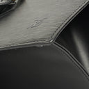 Louis Vuitton Black EPI Leather Sac Triangle Bag