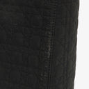 Christian Large Dior Lady Dior Black Nylon Cannage Bag