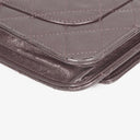 Chanel 2.55 Reissue Wallet on Chain WOC in Purple Quilted Aged Metallic Calfskin