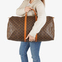 Louis Vuitton Keepall 60 Monogram Canvas Travel Bag