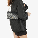 Chanel Classic Full Flap Bag Black Quilted Leather 24K Gold-Plated Hardware