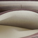 Chanel 2.55 Reissue Wallet on Chain WOC in Purple Quilted Aged Metallic Calfskin