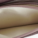 Chanel 2.55 Reissue Wallet on Chain WOC in Purple Quilted Aged Metallic Calfskin