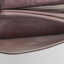 Chanel 2.55 Reissue Wallet on Chain WOC in Purple Quilted Aged Metallic Calfskin