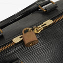 Louis Vuitton Keepall 45 Black EPI Leather Travel Bag