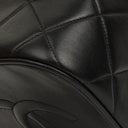 Chanel Black Quilted Leather Cosmetic Vanity Case