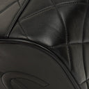 Chanel Black Quilted Leather Cosmetic Vanity Case