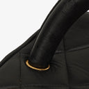 Chanel Black Quilted Leather Cosmetic Vanity Case