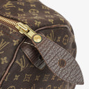 Louis Vuitton Speedy 30 Brown Ebene Mini Lin Monogram Handbag