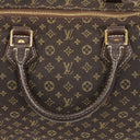 Louis Vuitton Speedy 30 Brown Ebene Mini Lin Monogram Handbag