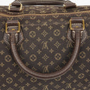 Louis Vuitton Speedy 30 Brown Ebene Mini Lin Monogram Handbag