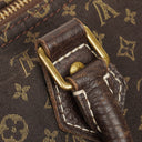 Louis Vuitton Speedy 30 Brown Ebene Mini Lin Monogram Handbag