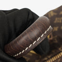 Louis Vuitton Speedy 30 Brown Ebene Mini Lin Monogram Handbag