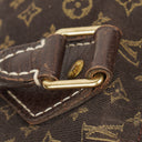 Louis Vuitton Speedy 30 Brown Ebene Mini Lin Monogram Handbag