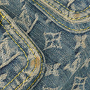 Louis Vuitton Baggy PM Monogram Denim Shoulder Bag