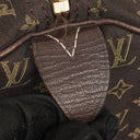 Louis Vuitton Speedy 30 Brown Ebene Mini Lin Monogram Handbag