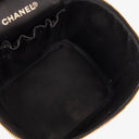 Chanel Black Patent Leather Vanity Case