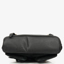 Gucci Vintage Black Suede and Leather Bamboo Backpack