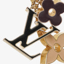 Louis Vuitton Fleur de Monogram Bag Charm and Key Chain With Mini Travel Key Holder