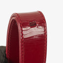 Gucci GG Canvas Red Shoulder Hobo Bag