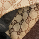 Gucci GG Beige/Brown Monogram Canvas Belt Bag