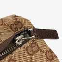 Gucci GG Beige/Brown Monogram Canvas Belt Bag