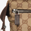 Gucci GG Beige/Brown Monogram Canvas Belt Bag