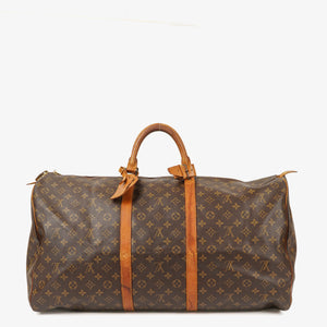 Louis Vuitton Keepall 60 Monogram Canvas Travel Bag