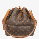 Louis Vuitton Petit Noe Monogram Canvas Shoulder Bag