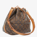 Louis Vuitton Petit Noe Monogram Canvas Shoulder Bag