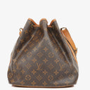 Louis Vuitton Petit Noe Monogram Canvas Shoulder Bag