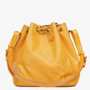 Louis Vuitton Petit Noe Yellow EPI Leather Shoulder Bag