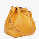 Louis Vuitton Petit Noe Yellow EPI Leather Shoulder Bag