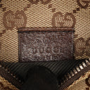 Gucci GG Beige/Brown Monogram Canvas Belt Bag