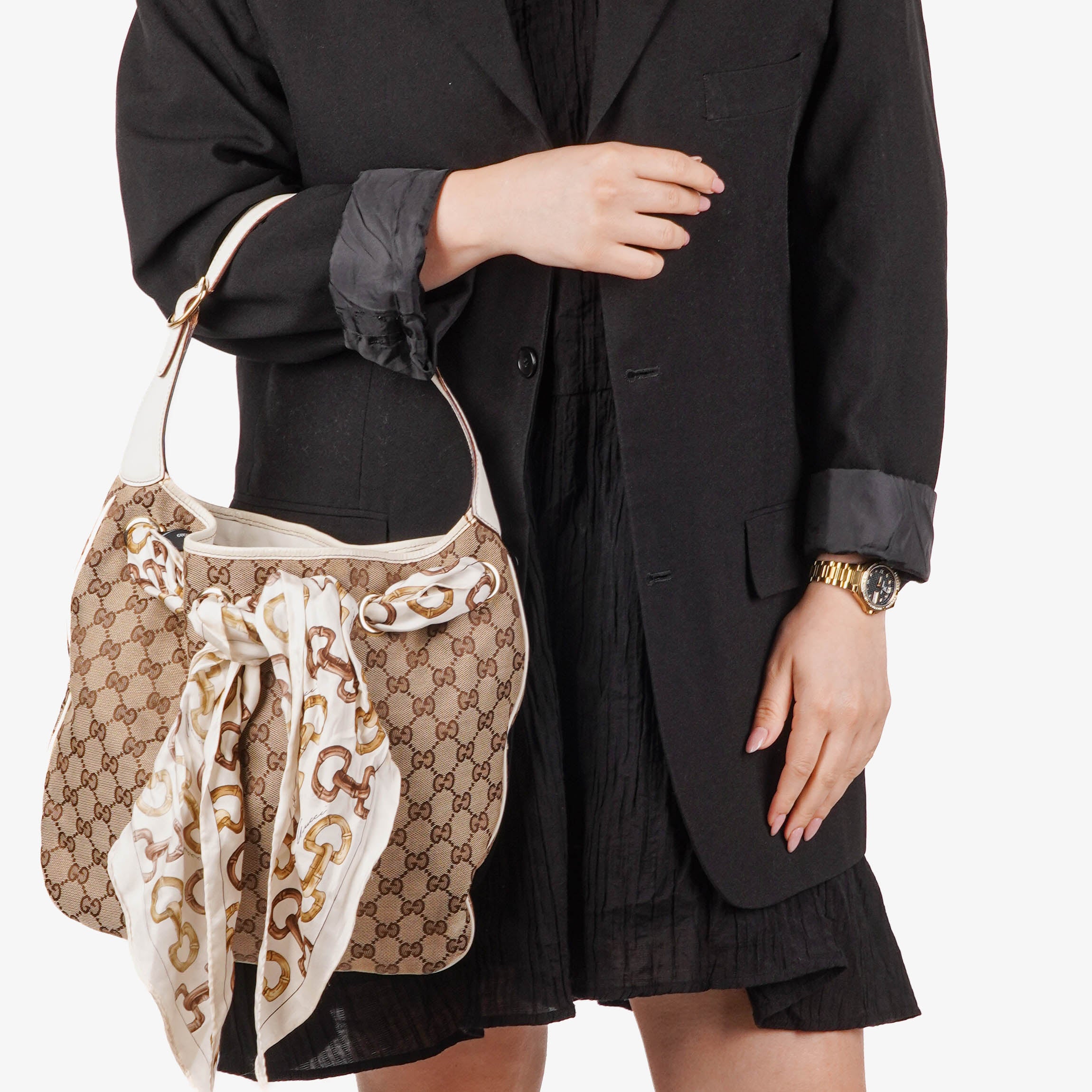 Gucci Positano Hobo Shoulder Bag
