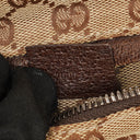 Gucci GG Beige/Brown Monogram Canvas Belt Bag