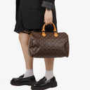 Louis Vuitton Speedy 35 Monogram Canvas Handbag