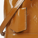 Louis Vuitton Alma BB Beige Monogram Vernis Leather Handbag