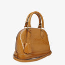 Louis Vuitton Alma BB Beige Monogram Vernis Leather Handbag