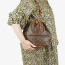 Louis Vuitton Petit Noe Monogram Canvas Shoulder Bag