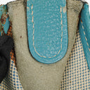 Hermes Evelyne I 32 Clemence Bleu Jean Toile and Leather Bag