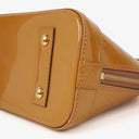 Louis Vuitton Alma BB Beige Monogram Vernis Leather Handbag
