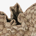Gucci Beige/Ebony GG Canvas Drawstring Bucket Bag