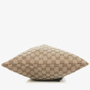 Gucci Beige/Ebony GG Canvas Drawstring Bucket Bag