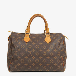 Louis Vuitton Speedy 30 Monogram Canvas Bag
