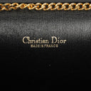 Christian Dior Black Honeycomb Chain Shouder Bag