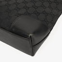 Gucci GG Canvas And Leather Shoulder Hobo Bag