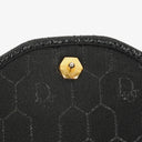 Christian Dior Black Honeycomb Chain Shouder Bag