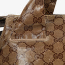 Gucci Hysteria GG Crystal Coated Canvas Beige/Ebony Top Handle Bag