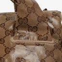 Gucci Hysteria GG Crystal Coated Canvas Beige/Ebony Top Handle Bag